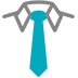 Necktie as drawn by Microsoft in Windows 10