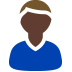 boy: dark skin tone — Microsoft