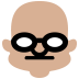 old man: medium skin tone — Microsoft