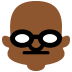 old man: medium-dark skin tone — Microsoft