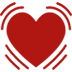 Beating Heart as drawn by Microsoft in Windows 10