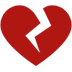 Broken Heart as drawn by Microsoft in Windows 10
