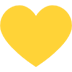 Coração Amarelo as drawn by Microsoft in Windows 10