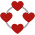 Revolving Hearts, the design in this release