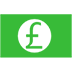 Pound Banknote as drawn by Microsoft in Windows 10