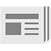 Newspaper as drawn by Microsoft in Windows 10