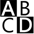 Input Latin Uppercase, the design in this release
