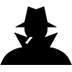 Detective as drawn by Microsoft in Windows 10