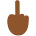 Middle Finger: Medium-Dark Skin Tone, the design in this release