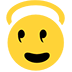 smiling face with halo — Microsoft