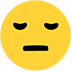 pensive face — Microsoft