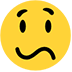 confused face — Microsoft