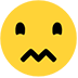Confounded Face as drawn by Microsoft in Windows 10