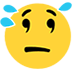 Sad but Relieved Face as drawn by Microsoft in Windows 10