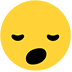 Sleepy Face as drawn by Microsoft in Windows 10