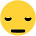 sleeping face — Microsoft