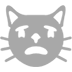 Pouting Cat as drawn by Microsoft in Windows 10