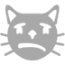 Weary Cat as drawn by Microsoft in Windows 10
