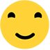 Slightly Smiling Face as drawn by Microsoft in Windows 10
