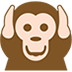 Hear-No-Evil Monkey as drawn by Microsoft in Windows 10