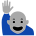 Person Raising Hand, the design in this release