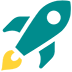 Rocket as drawn by Microsoft in Windows 10