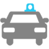 Oncoming Police Car, the design in this release
