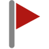 Triangular Flag as drawn by Microsoft in Windows 10