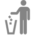 litter in bin sign — Microsoft