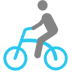 Person Biking, the design in this release