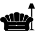 couch and lamp — Microsoft