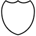 Shield as drawn by Microsoft in Windows 10