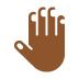 Raised Back of Hand: Medium-Dark Skin Tone, the design in this release