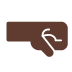 Right-Facing Fist: Dark Skin Tone, the design in this release