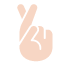 Crossed Fingers: Light Skin Tone, the design in this release