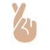 Crossed Fingers: Medium-Light Skin Tone, the design in this release