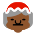 Mrs. Claus: medium-dark skin tone — Microsoft