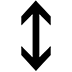 Up-Down Arrow as drawn by Microsoft in Windows 10