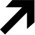 Up-Right Arrow as drawn by Microsoft in Windows 10