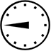 Timer Clock as drawn by Microsoft in Windows 10