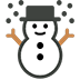 Pupazzo Di Neve as drawn by Microsoft in Windows 10