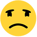 frowning face — Microsoft