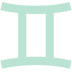 Gemini as drawn by Microsoft in Windows 10