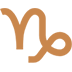 Capricorn as drawn by Microsoft in Windows 10