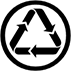 Partially-Recycled Paper Symbol, the design in this release