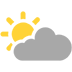 Sonne Hinter Wolke as drawn by Microsoft in Windows 10