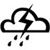 Cloud with Lightning and Rain, the previous design