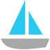 Sailboat as drawn by Microsoft in Windows 10