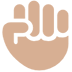 Raised Fist: Medium-Light Skin Tone, the design in this release