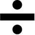 Divide as drawn by Microsoft in Windows 10